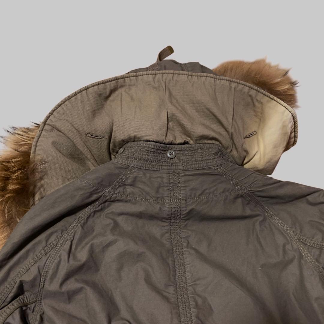 00s goa ゴア モッズコート ファー付き 取り外しライナー付き ミリタリー