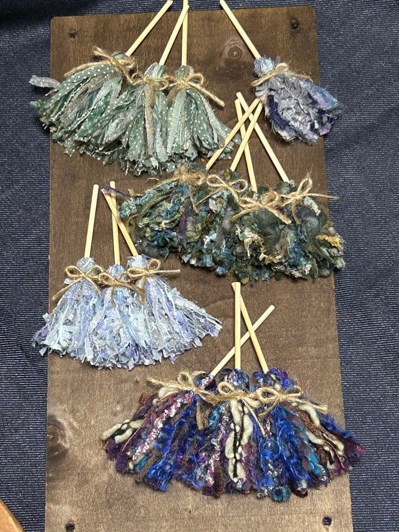 ブリーチデニムサボちゃんチャーム　蘭さん