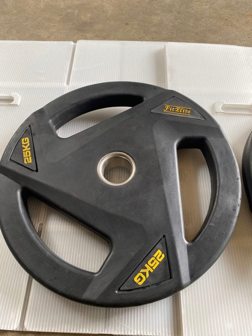 FitElite オリンピックプレート フィットエリート 25kg 2枚