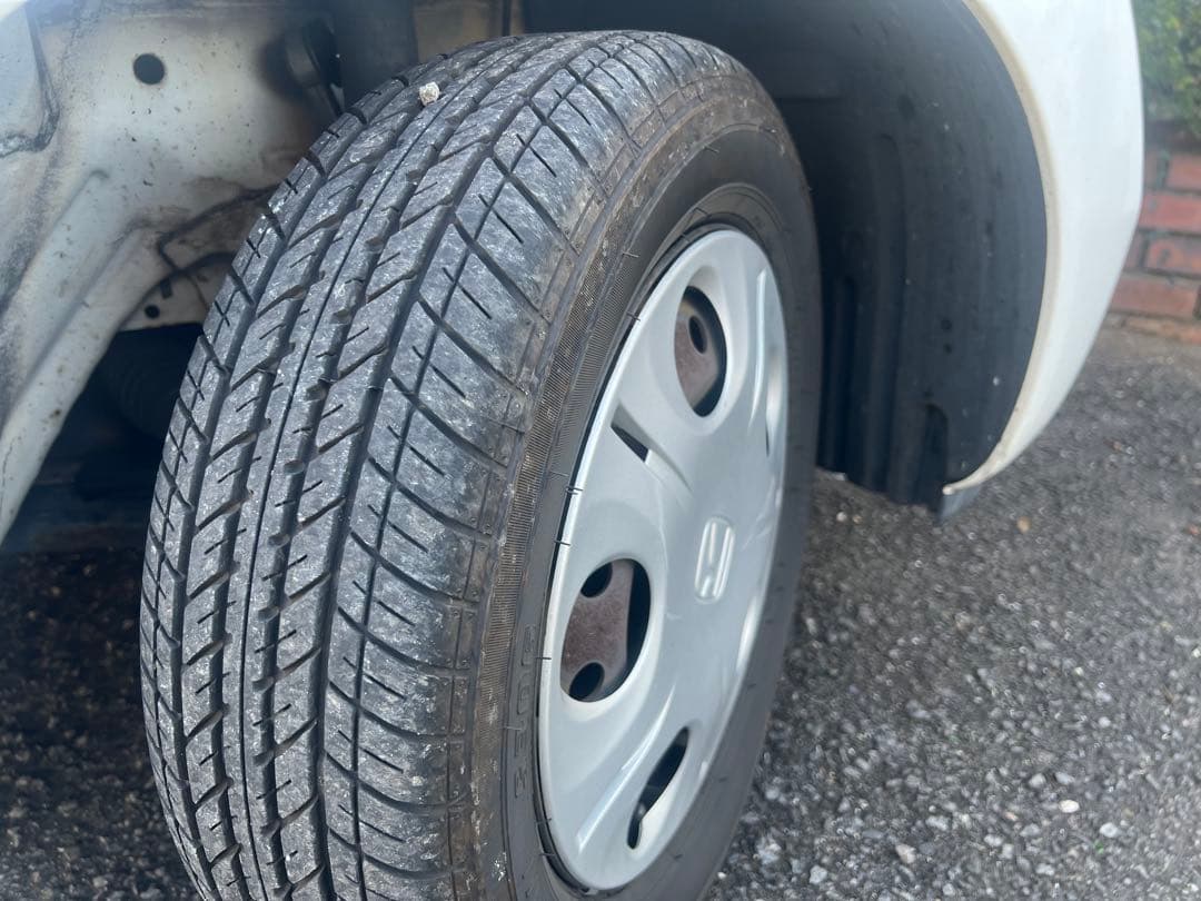 ホンダライフ　白　車検約1年半付き 即乗れます。15km/L