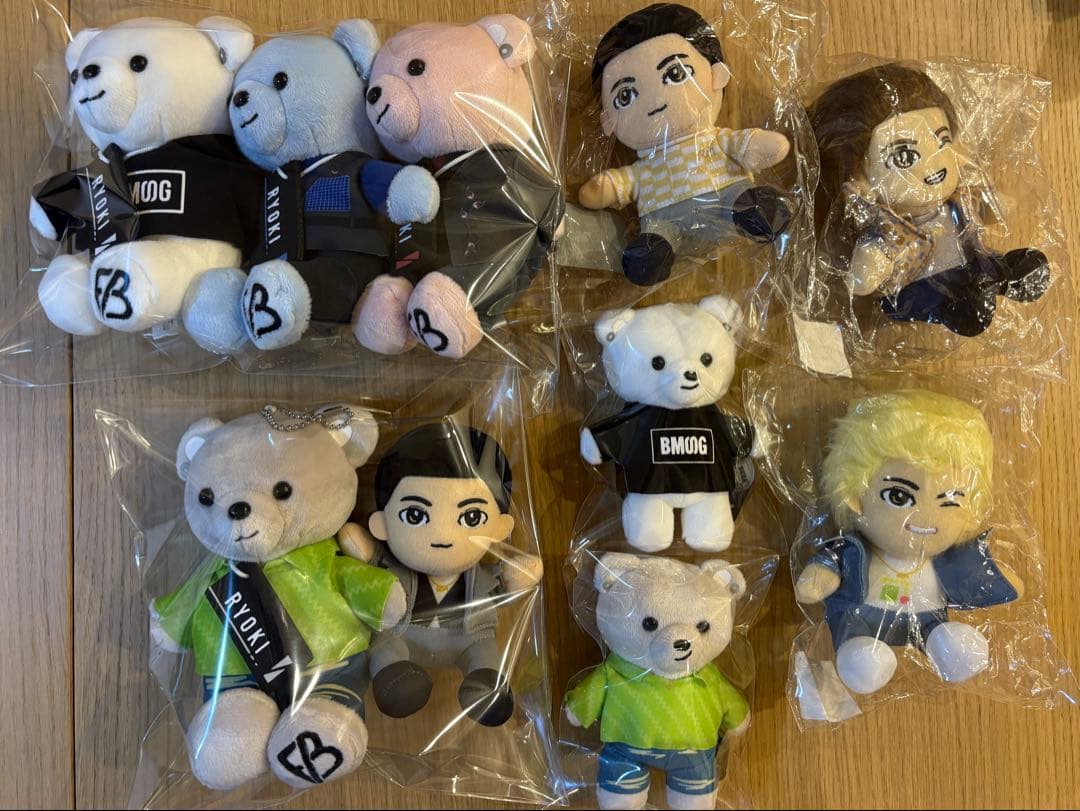 【匿名配送】 BE:FIRST RYOKI/三山凌輝 ぬいぐるみ セット