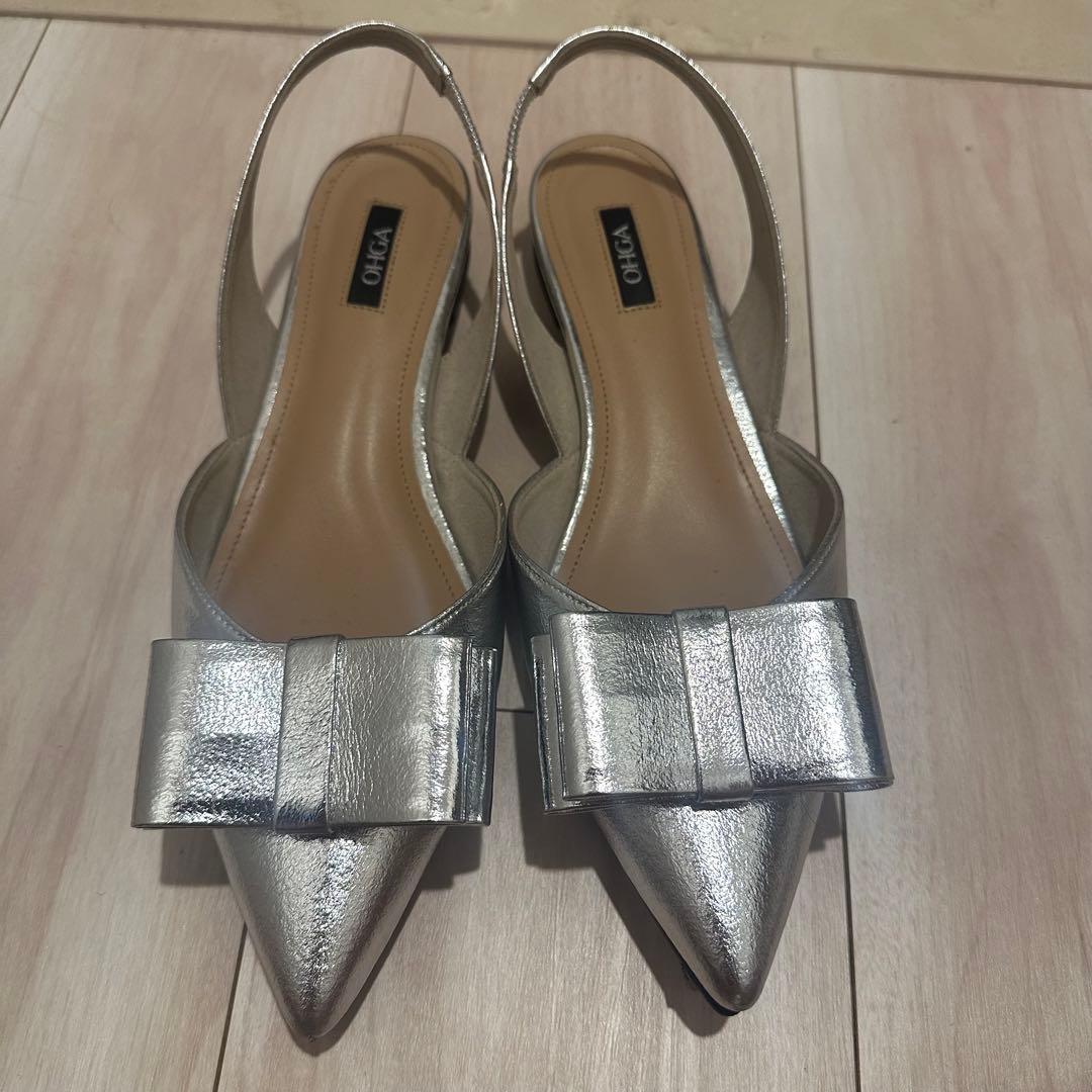週末限定お値下げ　ohga ビックリボンパンプス