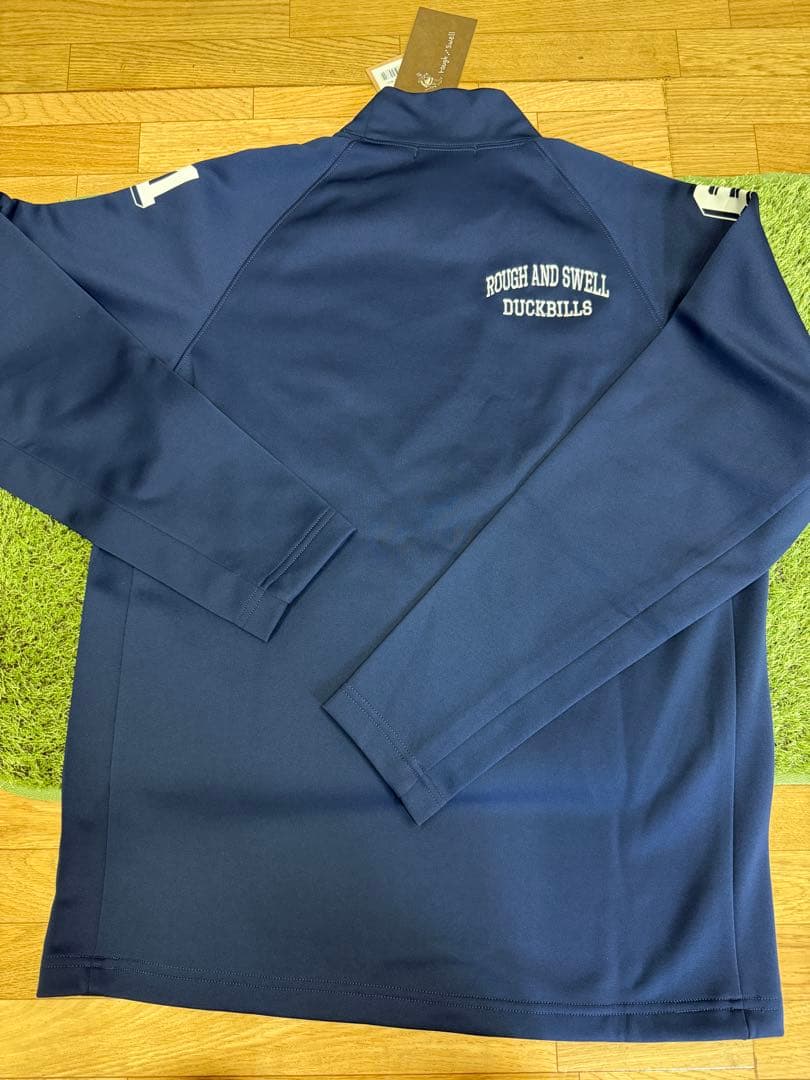 新品正規品【ROUGH&SWELL/M】裏起毛モックネック長袖カットソー