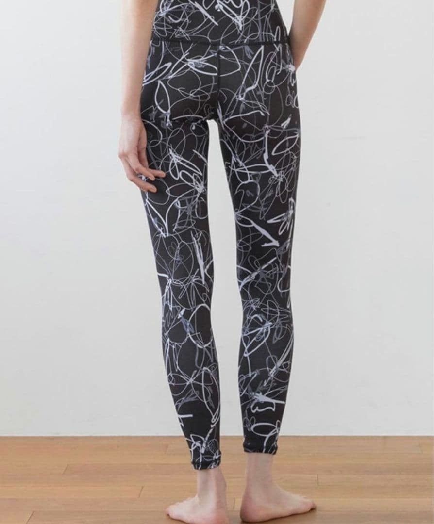 新品　3点セット　SUKALA リボンフラワープリント ブラック M