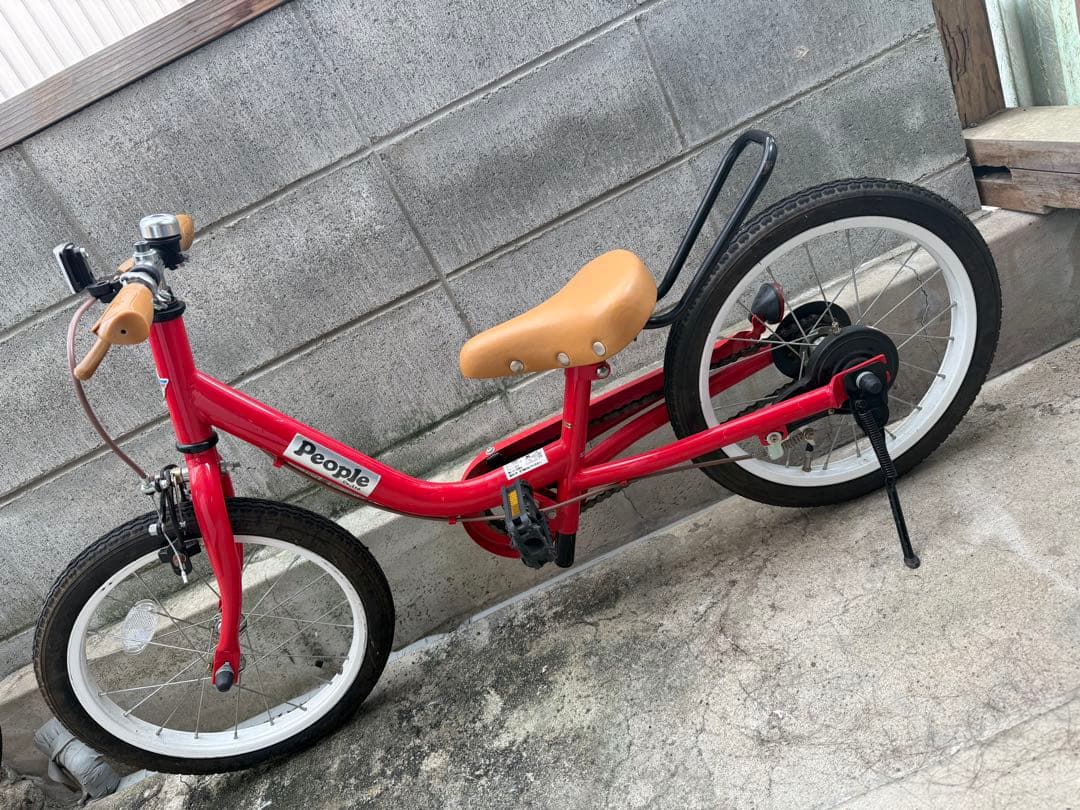 People ケッターサイクル 16インチ 子供用自転車 赤
