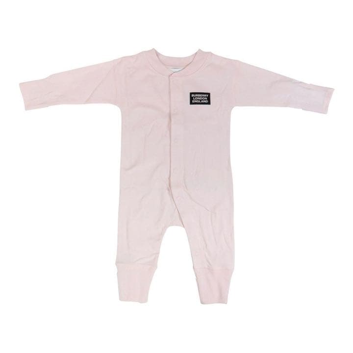 未使用　Burberry オーガニックコットン ジャンプスーツ 3点セット