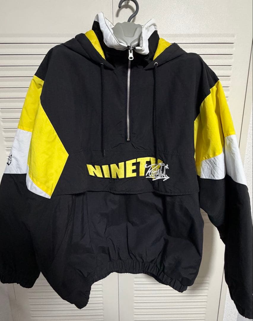 9090 × POCHAMA アノラックパーカー　ナイロンジャケット