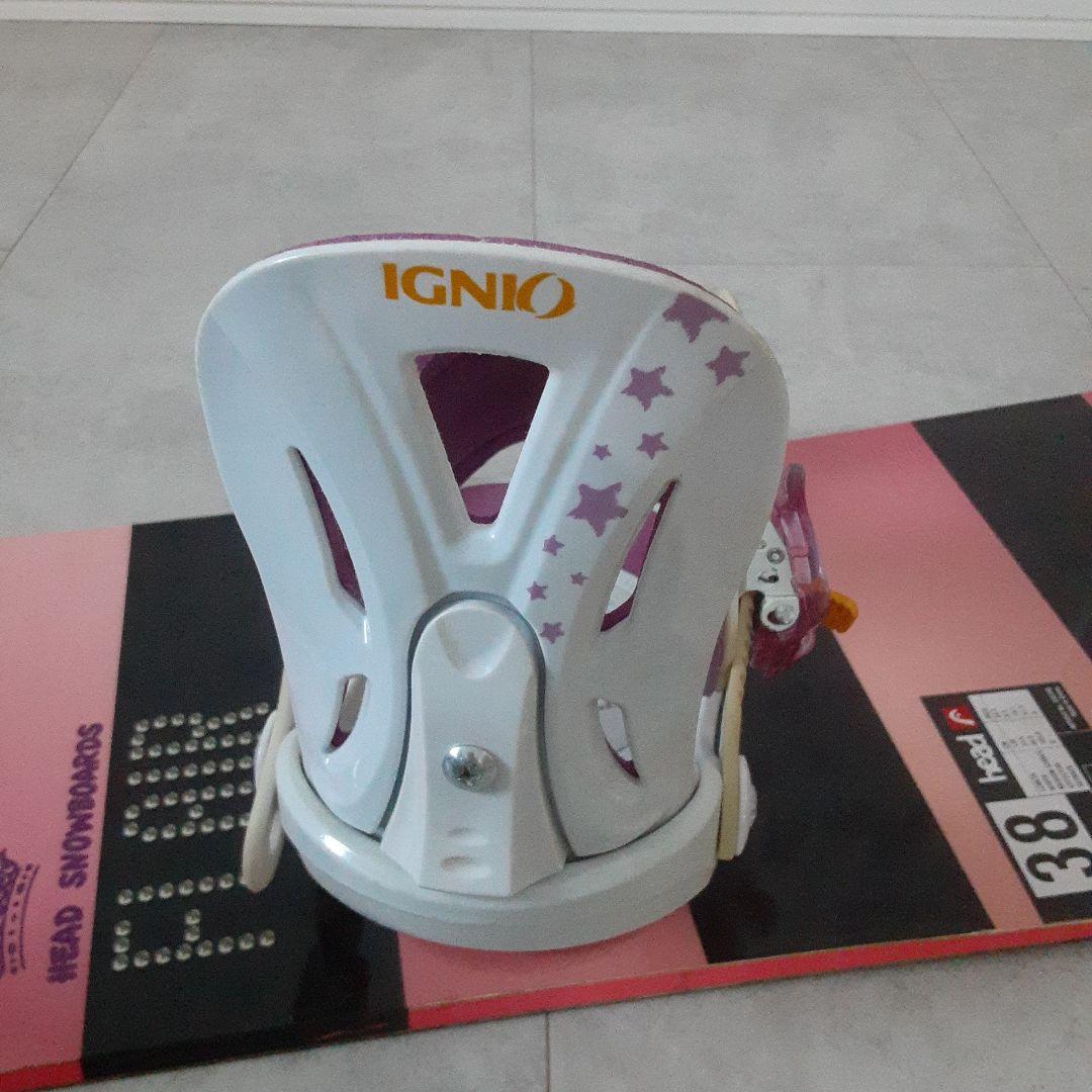 Head FLAIR スノーボードセット138cm IGNIOバインディング付き