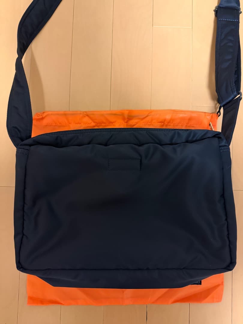 POTER タンカー TANKER ショルダー 2層（L）アイアンブルー