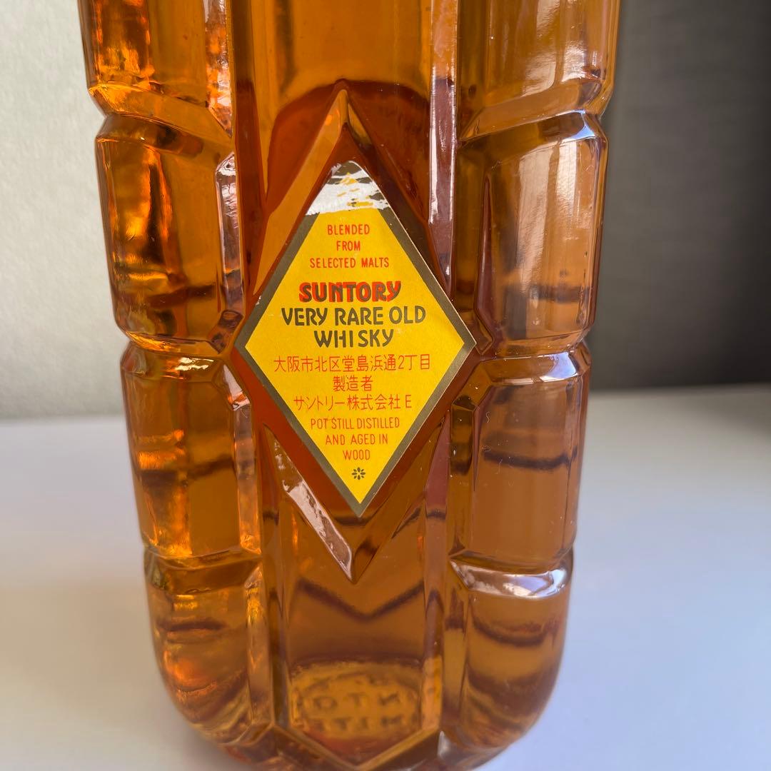 未開封古酒 初期　サントリー 角 特級　720ml 43％ 70年代　最後