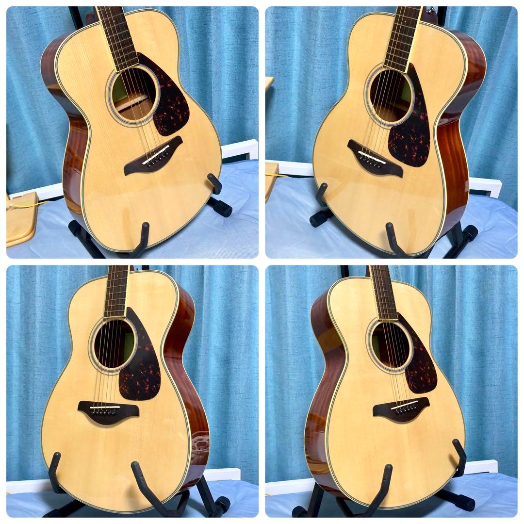 【牛骨☆現行モデル】ヤマハ！FS820！アコギ！【弾き易く調整☆新品の弦】