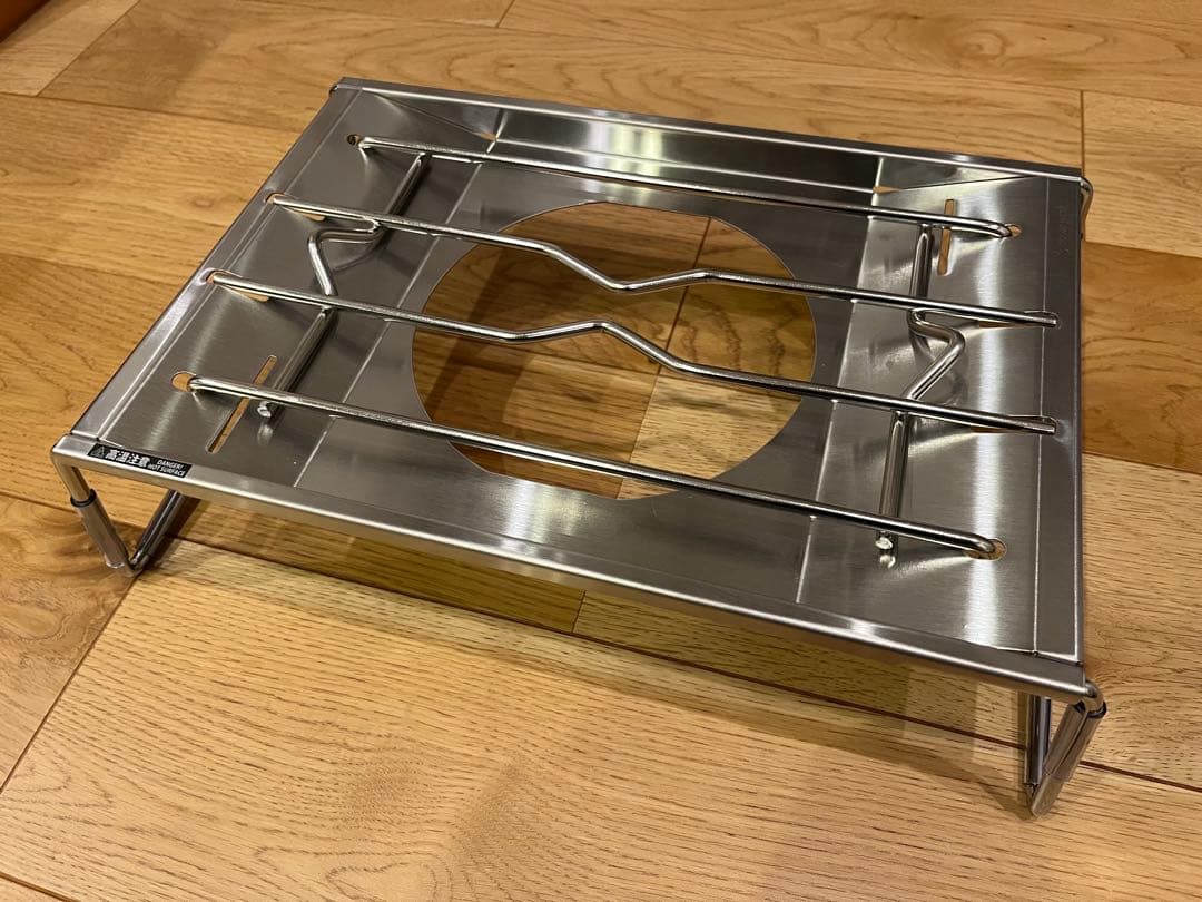 新品　スノーピーク フラットバーナー ラーテルワークス　ウッドパネルテーブル