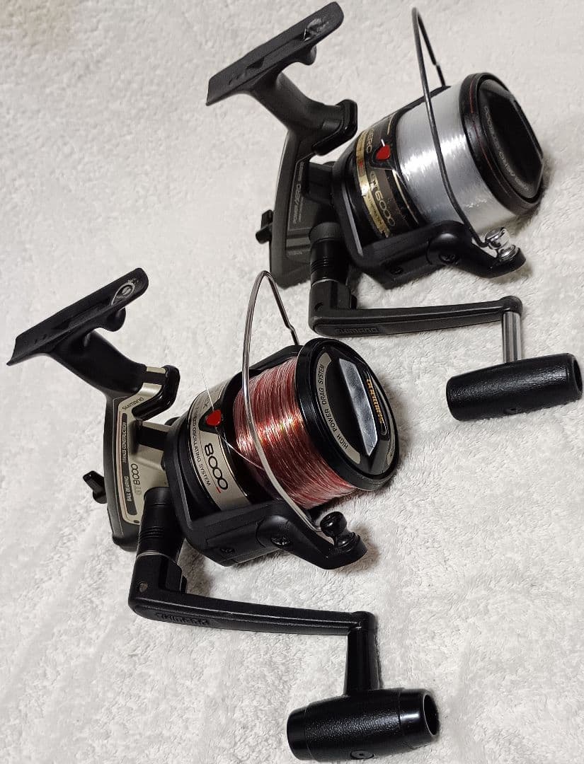 シマノチタノスエアレックスGT8000パワーエアロGT6000遠投カゴ釣り専用機