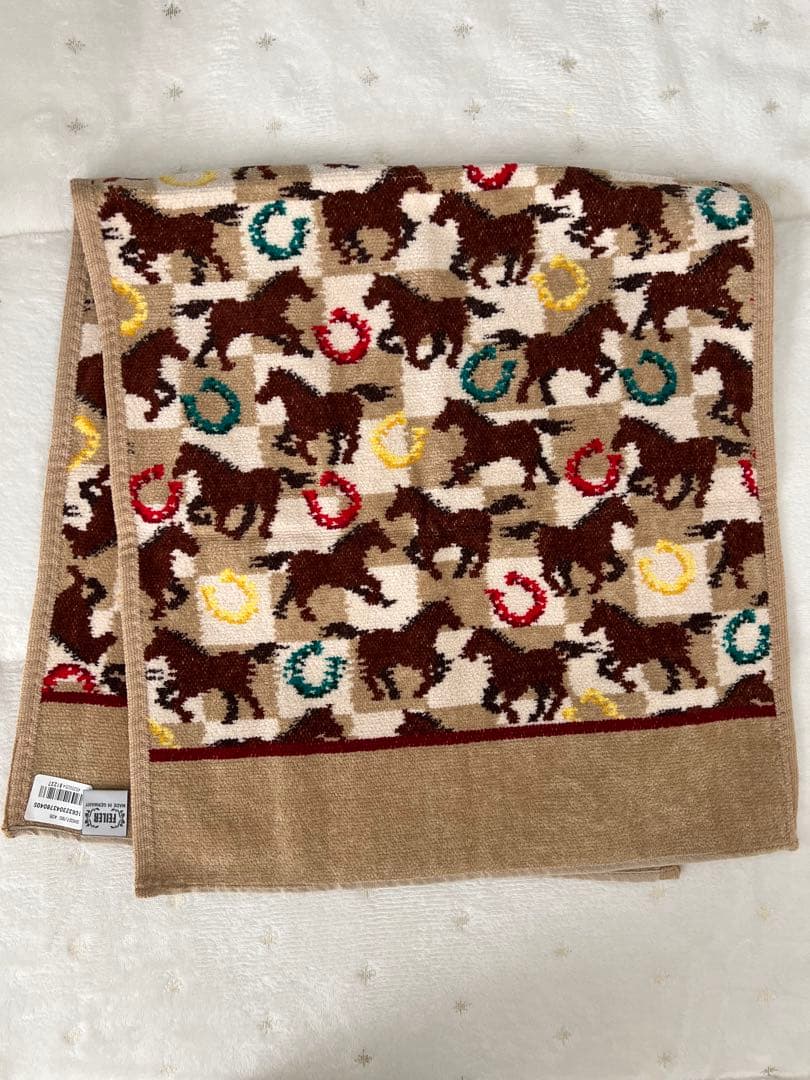 スプリントホース　フェイラー　ハンドタオル　新品未使用　ベージュ