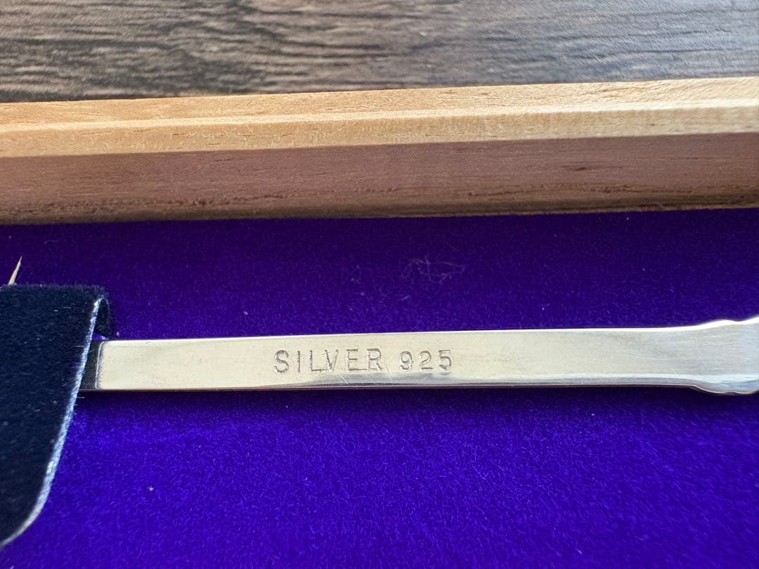 銀製品 シルバー925 SILVER925 彫金 耳かき(耳掻き みみかき)