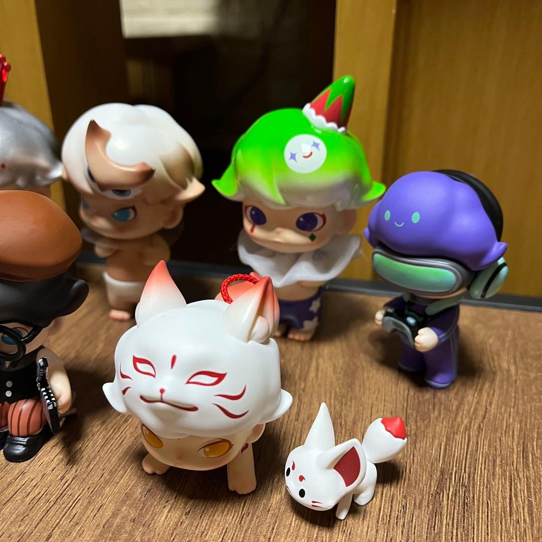 【中古】POP MART DIMOO WORLDフィギュア ８体