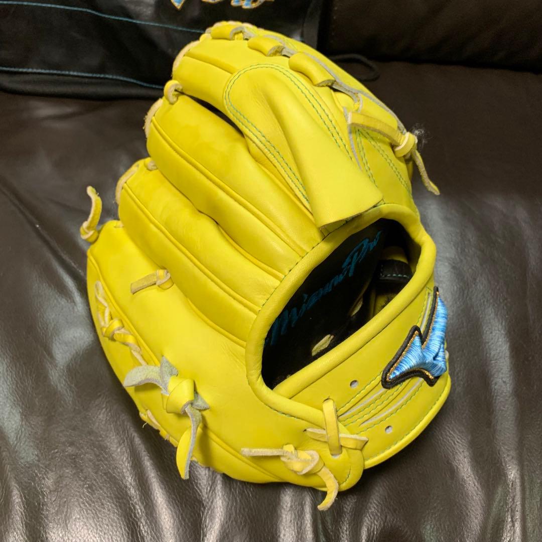 N*o様 ミズノプロオーダー　硬式投手用グローブ ダイバーシティブルー