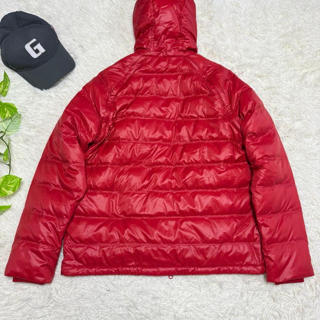【ジャックバニー】美品 ダウンジャケット レッド 4サイズ メンズ 4way