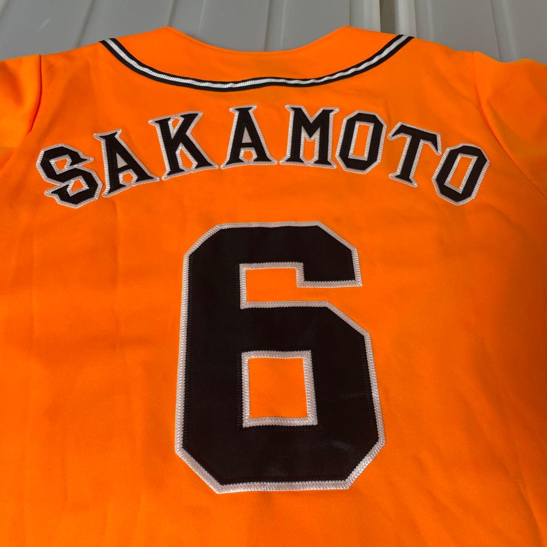 読売ジャイアンツ　アディダス　坂本勇人　6 橙魂　レプリカユニフォーム　M