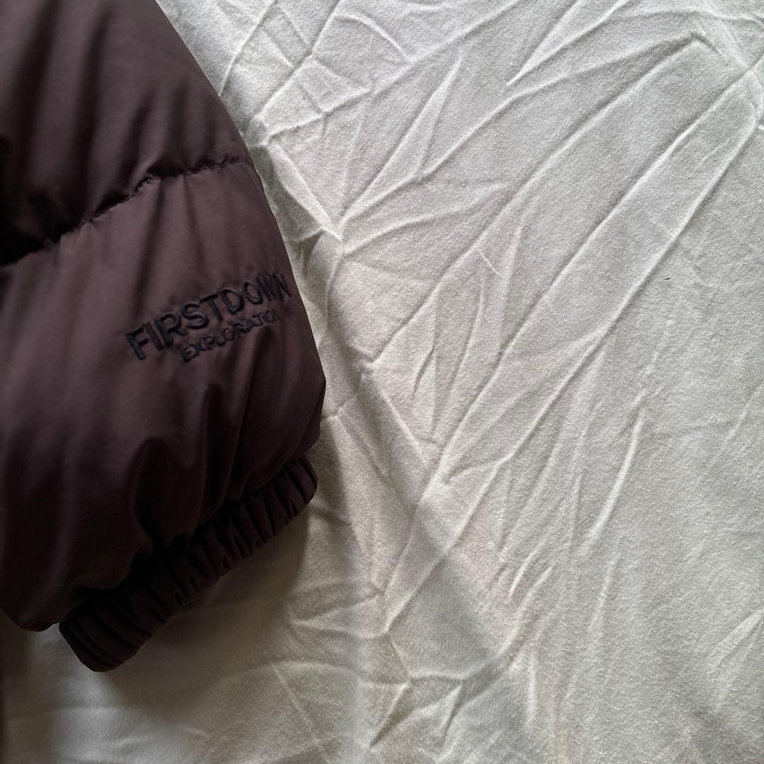【90s】FIRST DOWN ヌプシ型 ダウンジャケット リバーシブル USA