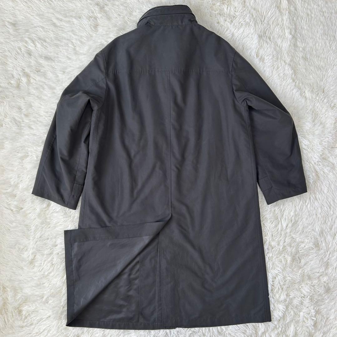 【極美品/LL】バーバリーロンドン モッズコート ライナー付 フード ベージュ