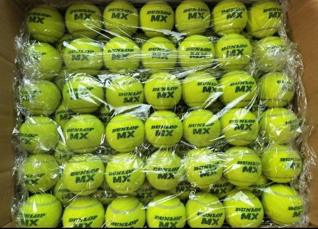 即完売商品 ダンロップMX 硬式 テニスボール 100 ノンプレッシャーボール