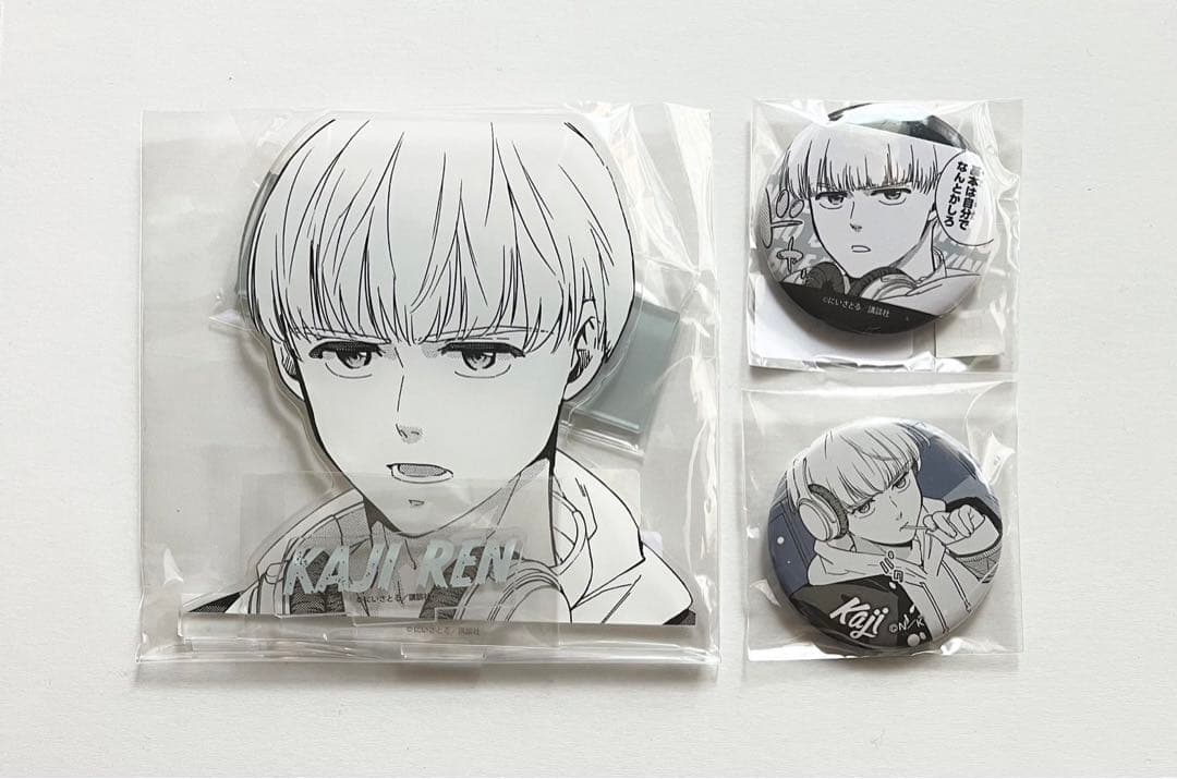 WIND BREAKER ウィンブレ　梶蓮　くじメイト　缶バッジ　アクスタ