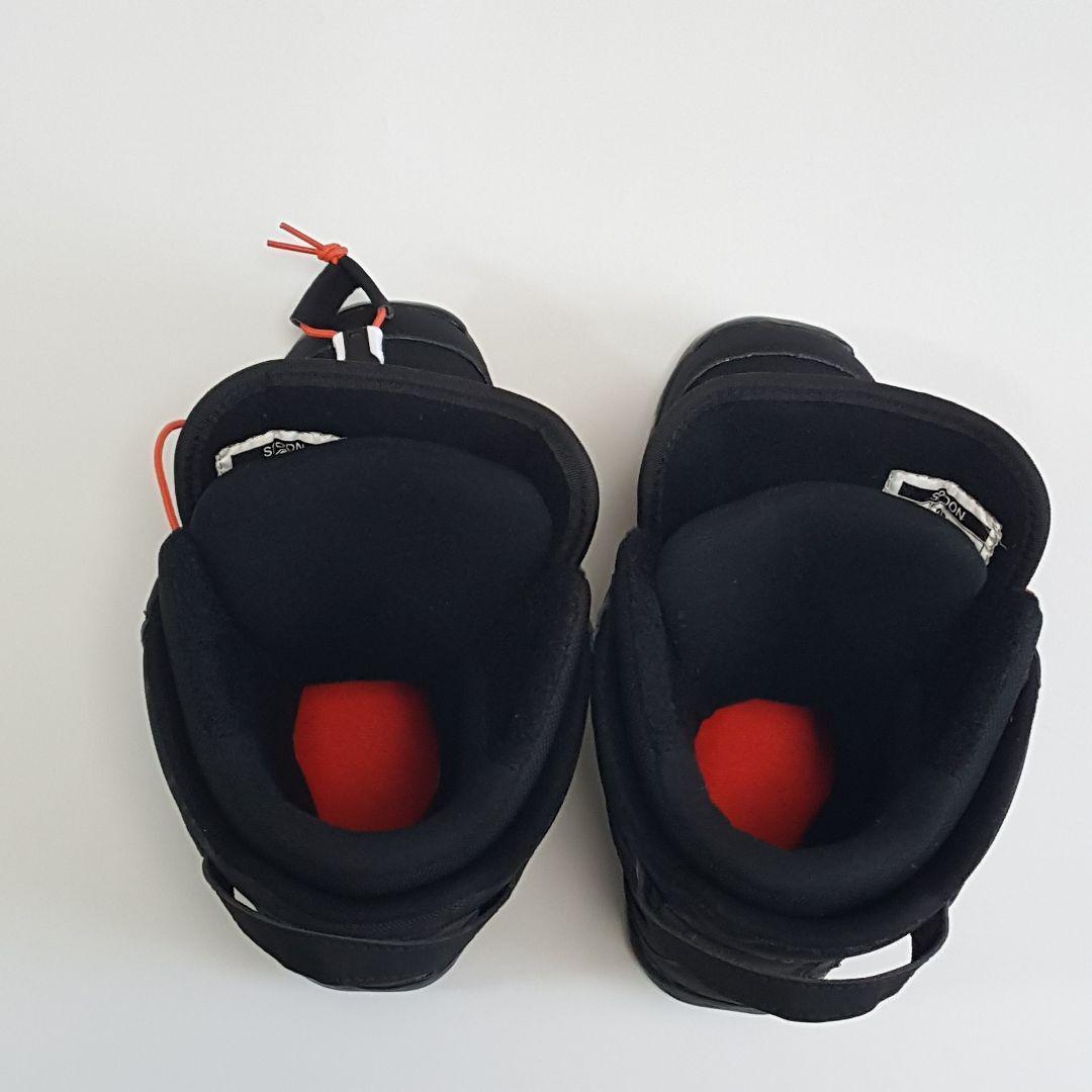 極美品 SPOON スノーボードブーツ TGFダイヤル式 黒 22.5～23.0