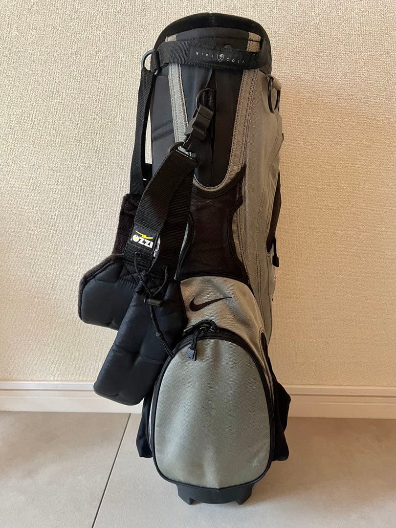 NIKE GOLF ナイキ スタンドキャディバッグ ブラック×グレー 軽量