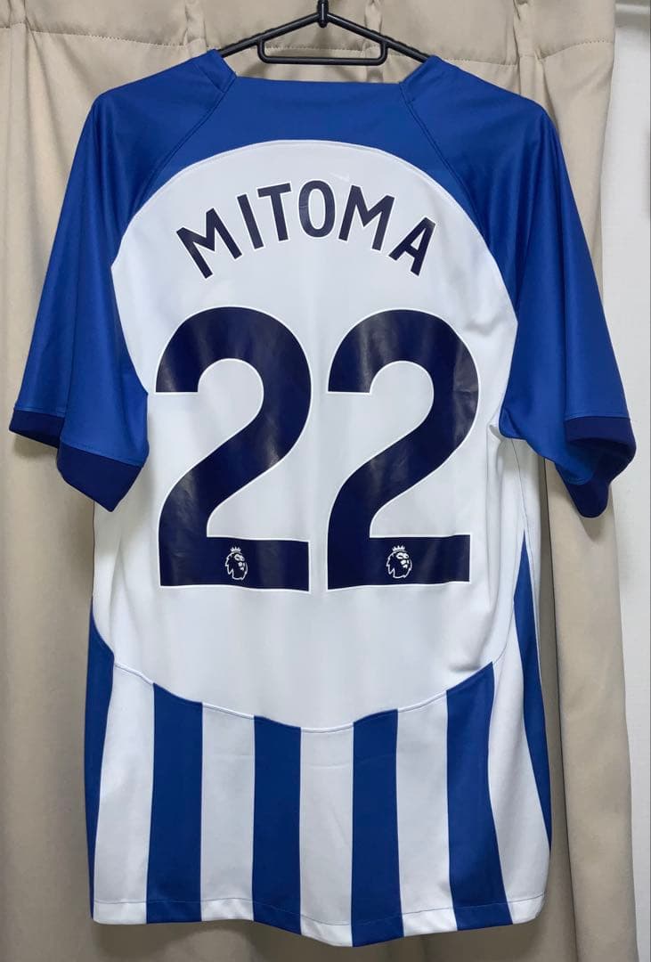 ブライトン 23/24 ホーム ユニフォーム 三笘薫 22番 正規品 Lサイズ