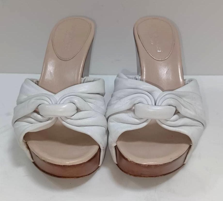 【セット売り】セルジオロッシ 2足 まとめ売り 35.5 厚底 本革 レザー