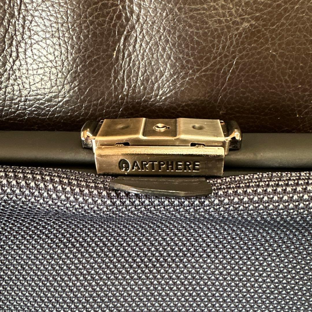 【美品】ARTPHERE グレー ショルダーバッグ