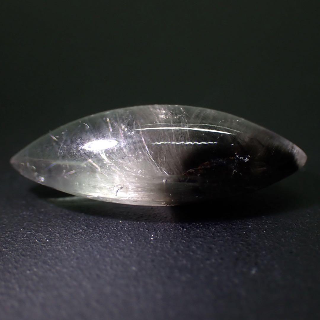 【ブラジル/バイーア産】プラチナルチルクォーツ(ブルッカイトインクォーツ)