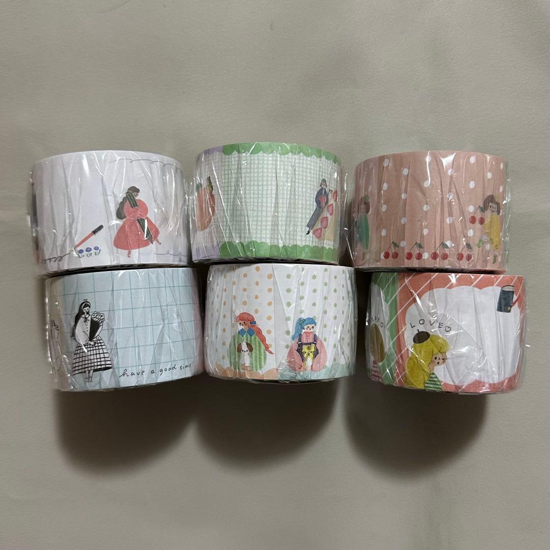 cotoricotori 新作　ロール付箋　６点セット　新品未使用