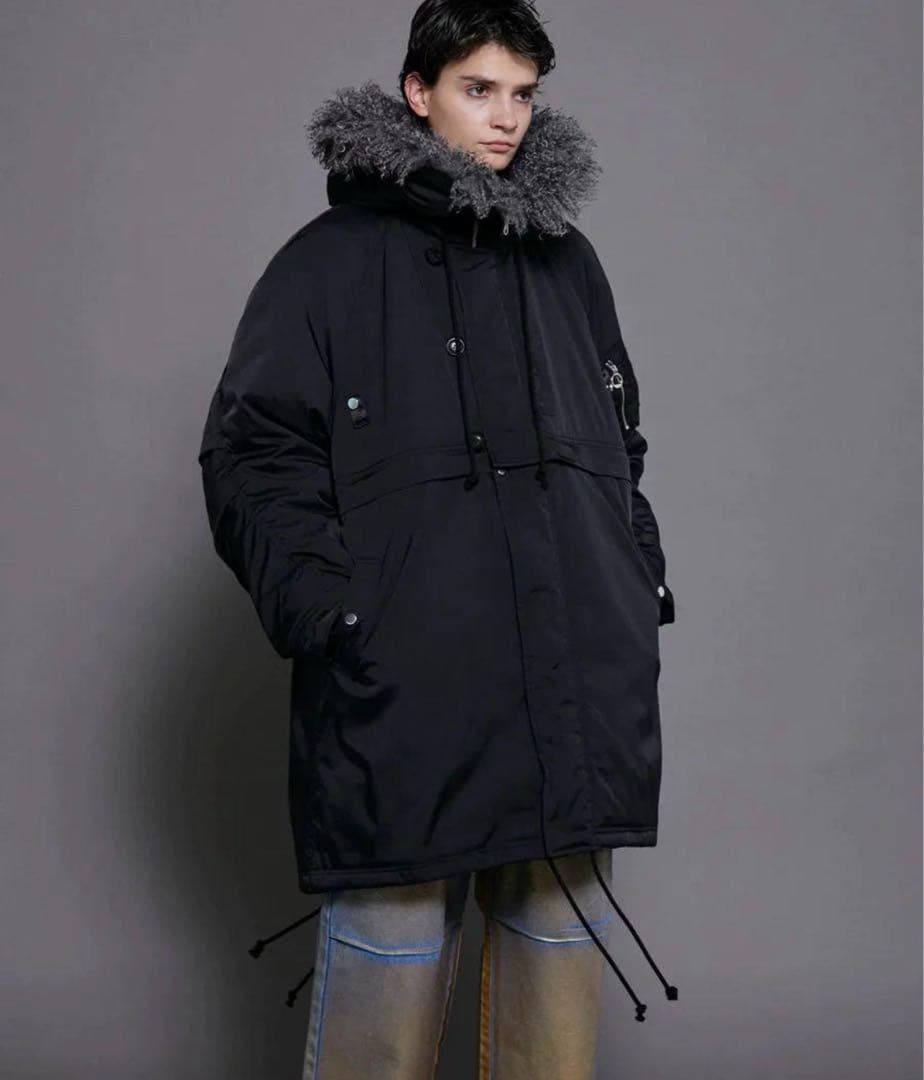 MAISON SPECIAL 2way Military Coat ブラック