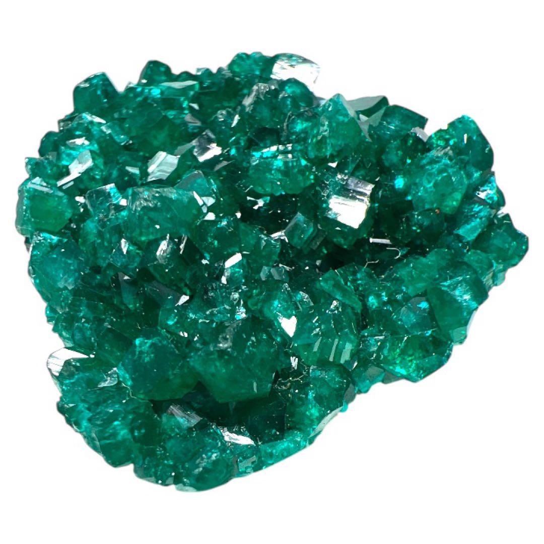 ダイオプテーズクラスター　翠銅鉱 43.5g