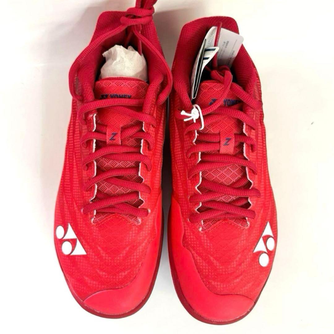 ✨限定カラー✨ヨネックス パワークッション エアラスZ メン 27 ルビーレッド