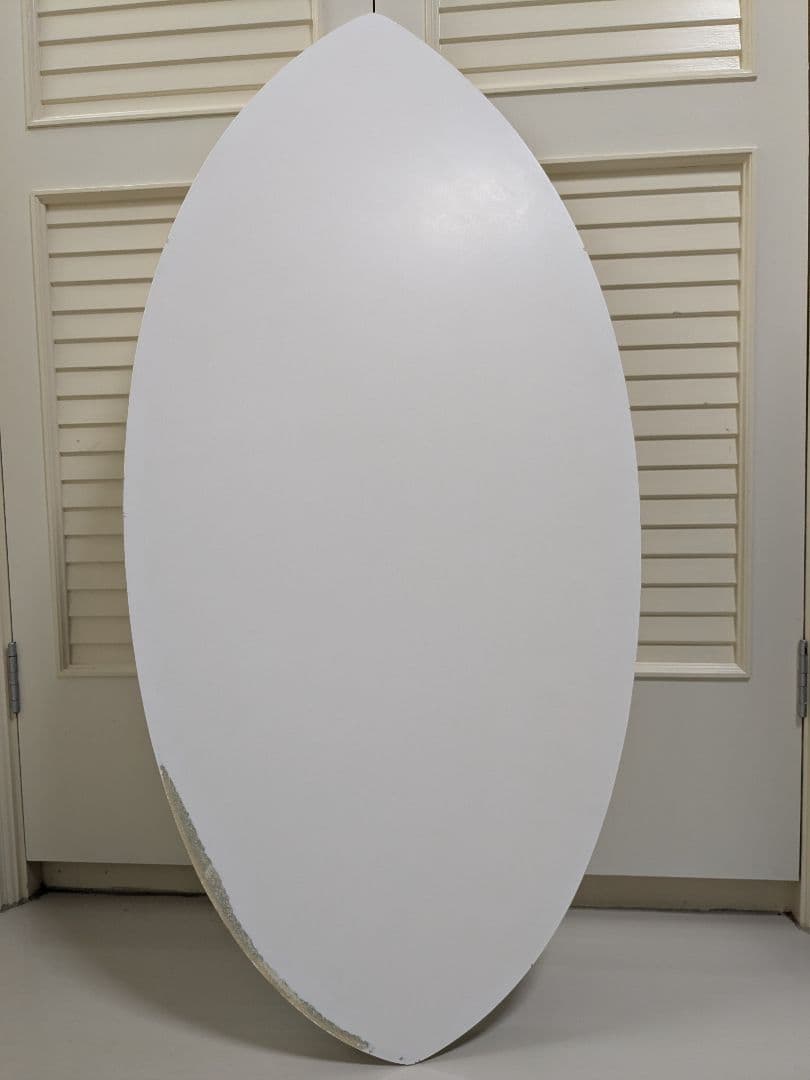 ザップ　スキムボード　サーフィン　デッキパッド　ホワイト