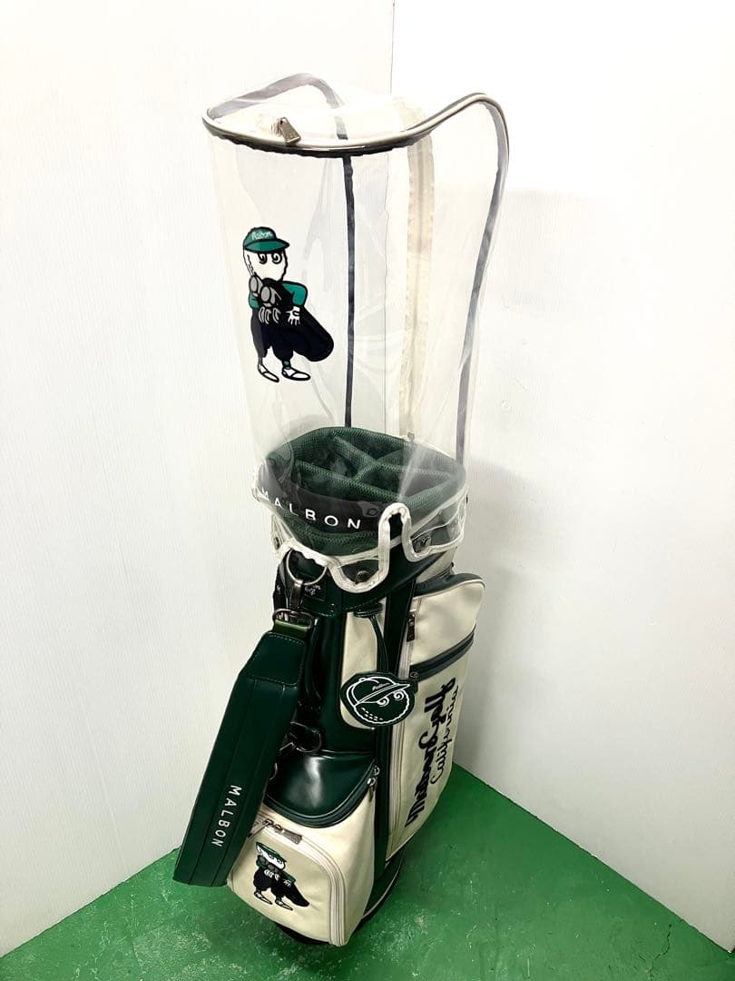 Malbon Golf マルボンゴルフ キャディバッグ スタンド型 フード2種付