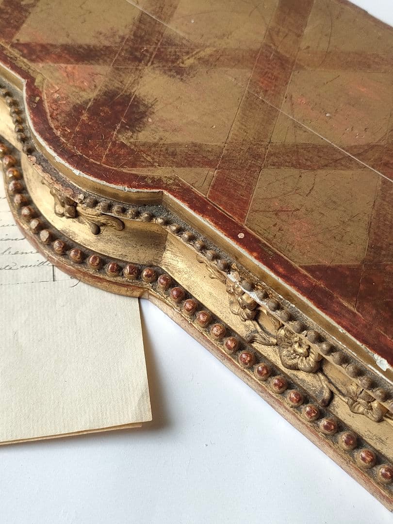 希少 　飾り台　ポワドレ　台座　フランスアンティーク