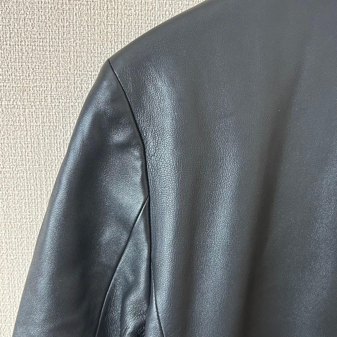 ウサギ様 Theory セオリー 羊革 ライダースジャケット S