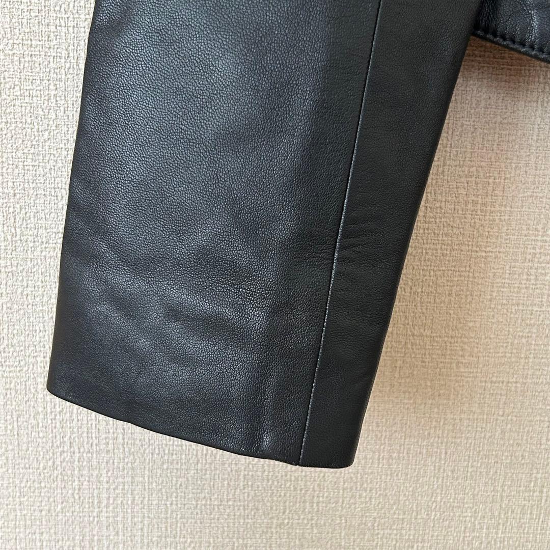 ウサギ様 Theory セオリー 羊革 ライダースジャケット S