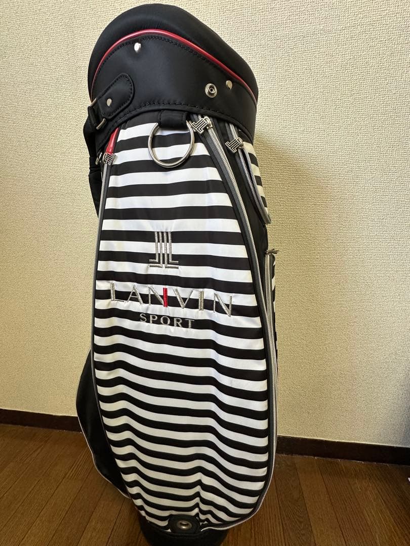 ランバンスポール LANVIN SPROT キャディバッグ ボーダー