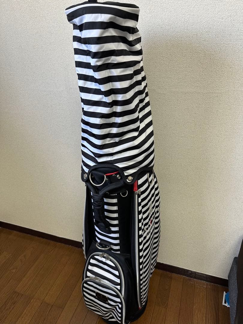 ランバンスポール LANVIN SPROT キャディバッグ ボーダー