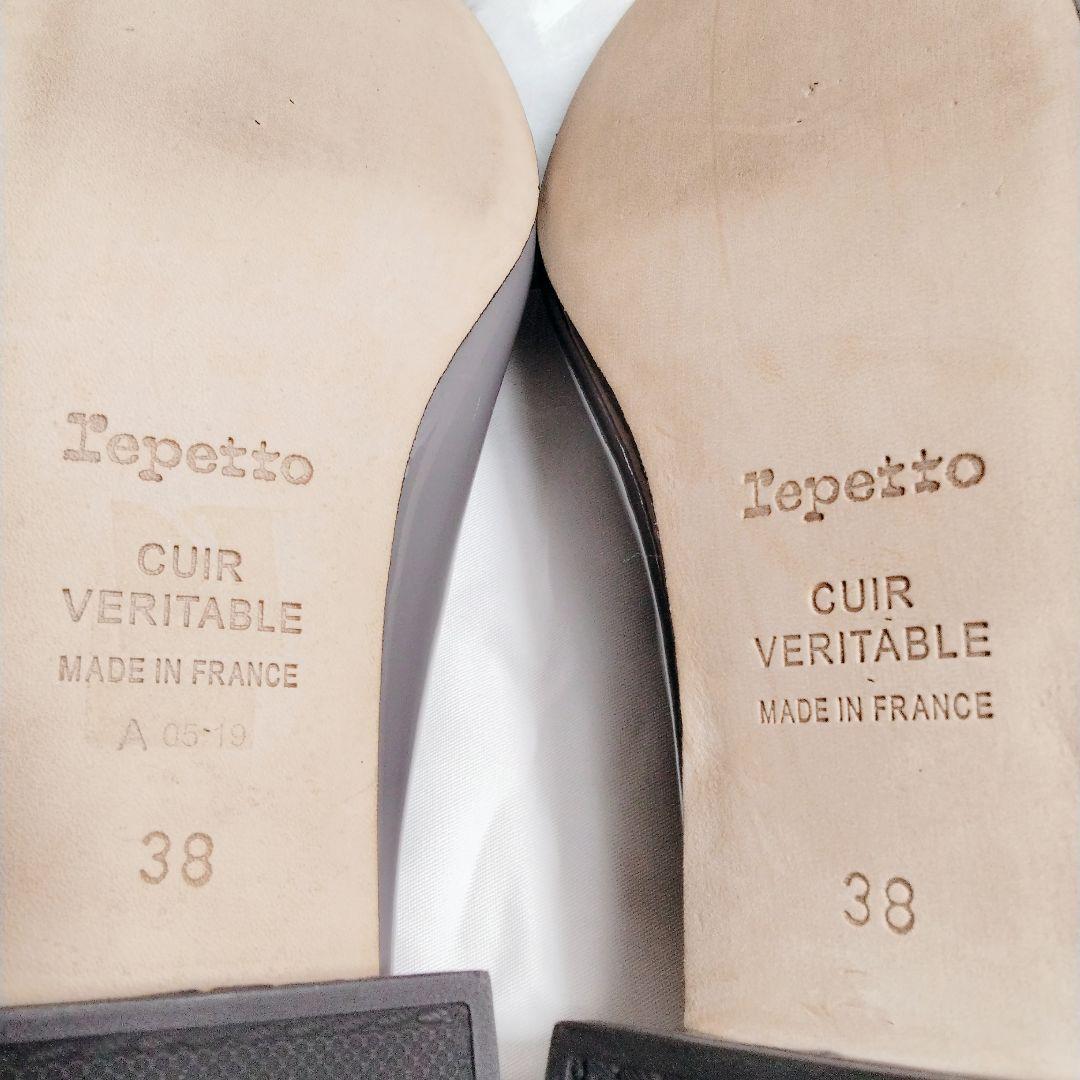 美品♪ repetto レペット カミーユ バレエシューズ エナメル 保存袋付