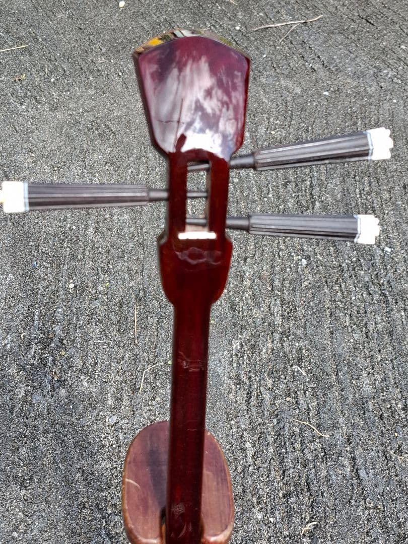 与那城型　八重山　ゆし実三線　名工作