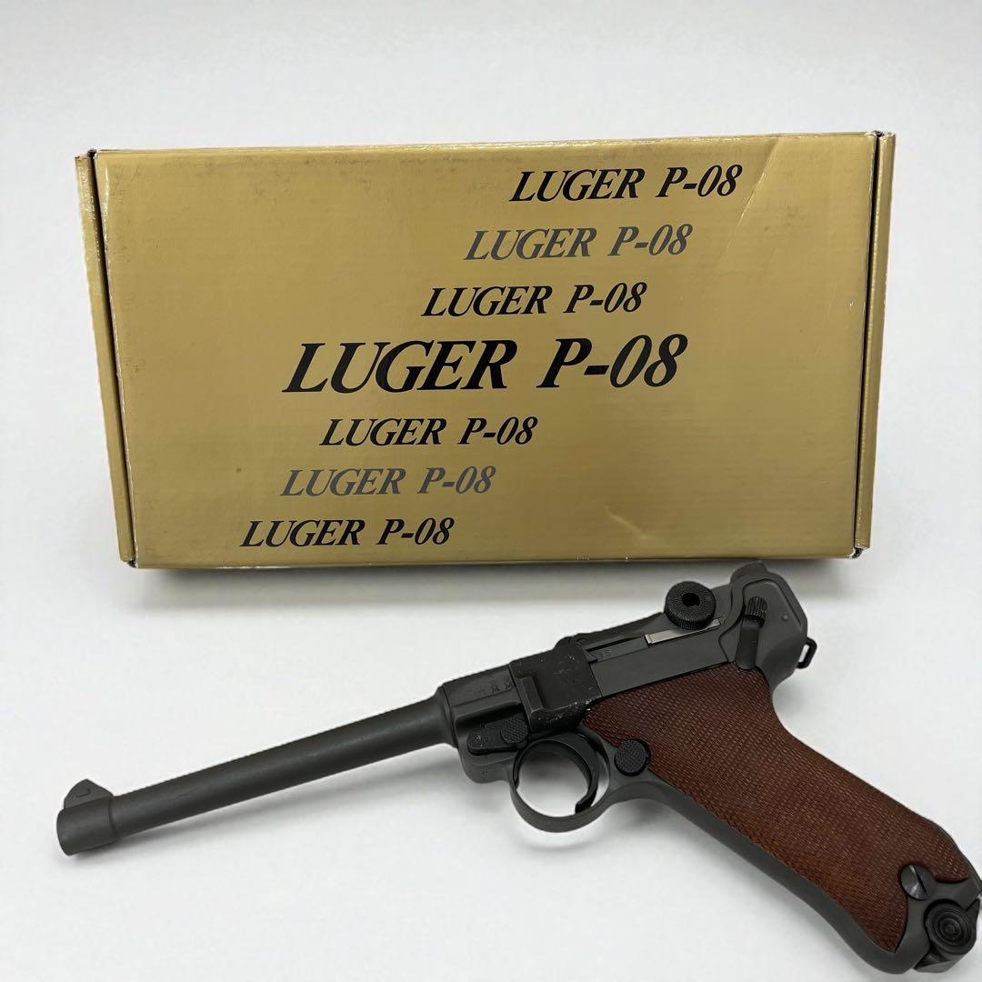 タナカワークス ルガーP08 6インチ ガスガン 動作未確認