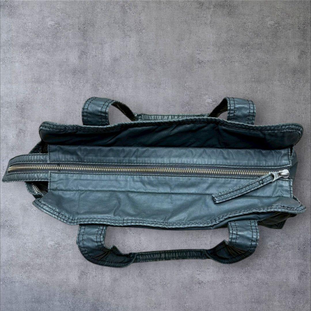 DIESEL ハンドバッグ archive メタルロゴ ブラック系