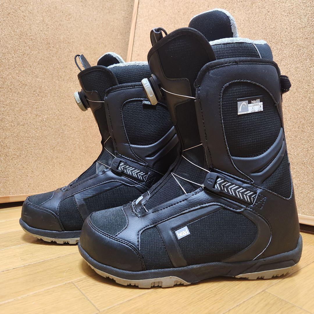 HEAD スノーボード　BoAダイヤルブーツ ブラック 26.5cm