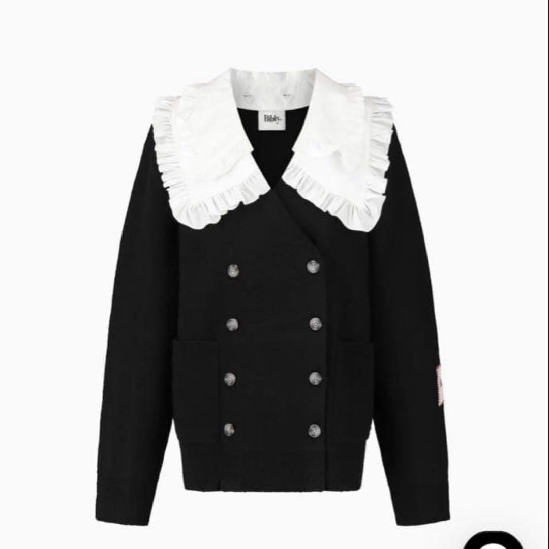Bibiy. ANNABELLE CARDIGAN ブラック